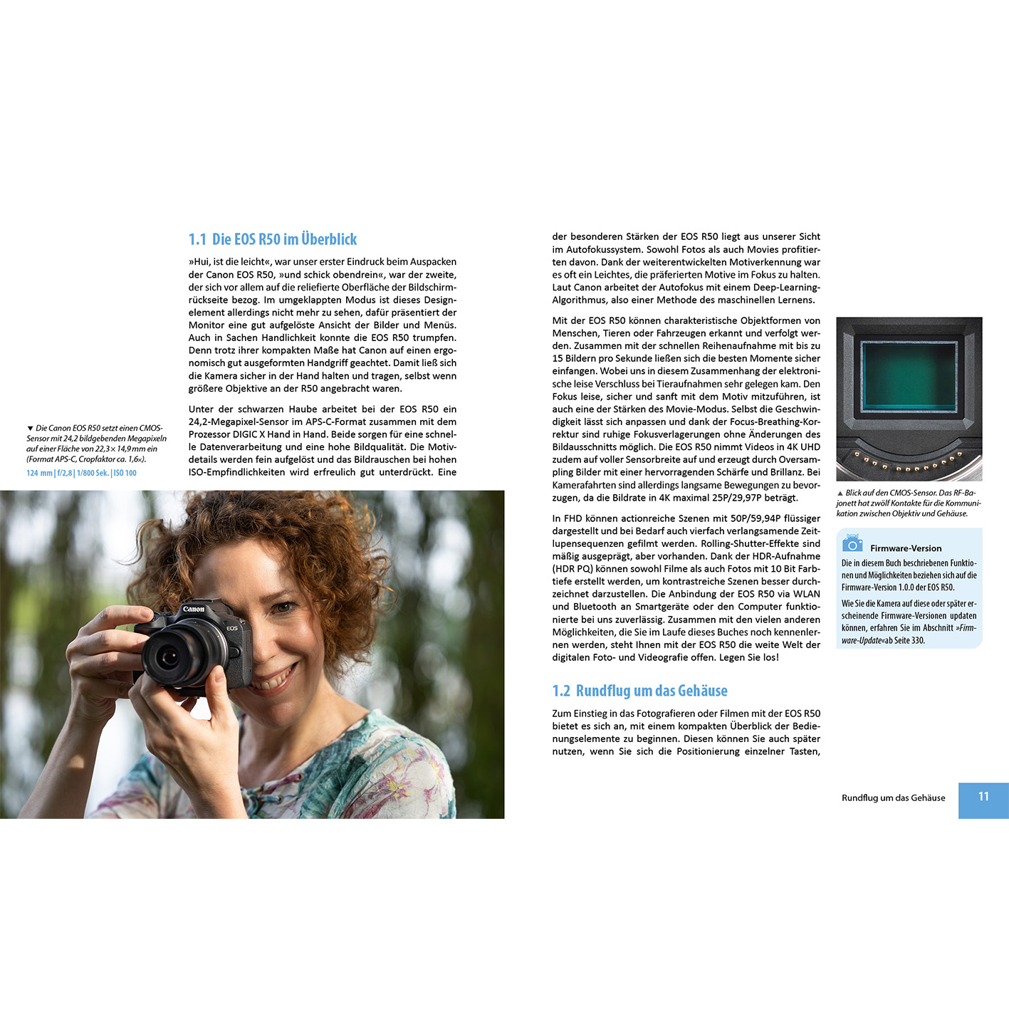 Canon EOS umfangreiche Ihrer Kamera - zu Das R50 Praxisbuch
