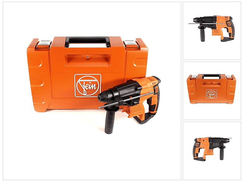 Bohrhammer 18 (71400164000 Akku FEIN Select ABH 2,0J Bohrhammer ) + Koffer - SDS-plus 18V ohne Brushless