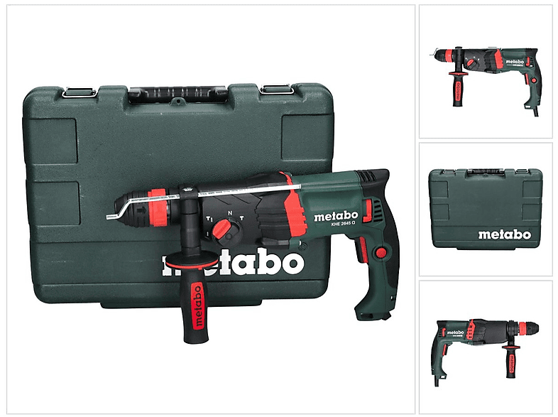 METABO KHE 2645 Q ) Kombihammer Koffer 850 Kombihammer Joule Watt 2,9 (601711500 