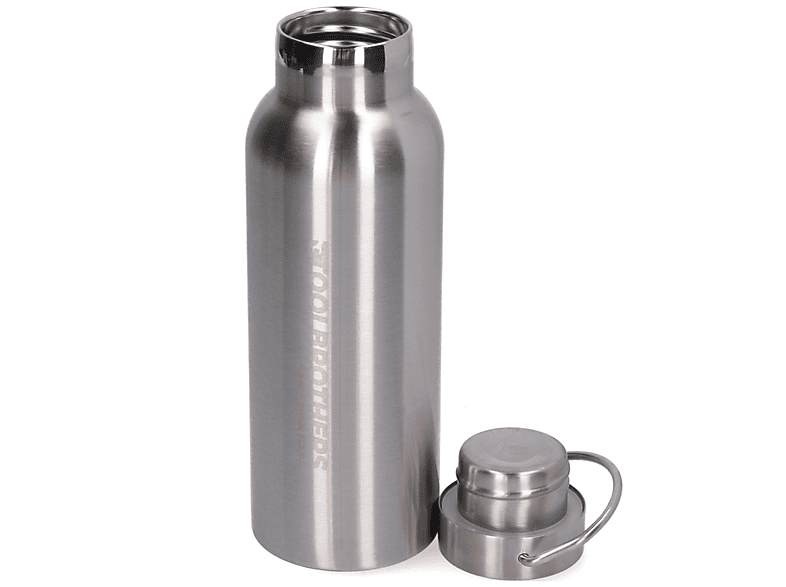 TOOLBROTHERS FanEdelstahlTrinkflasche Flasche Silber | home