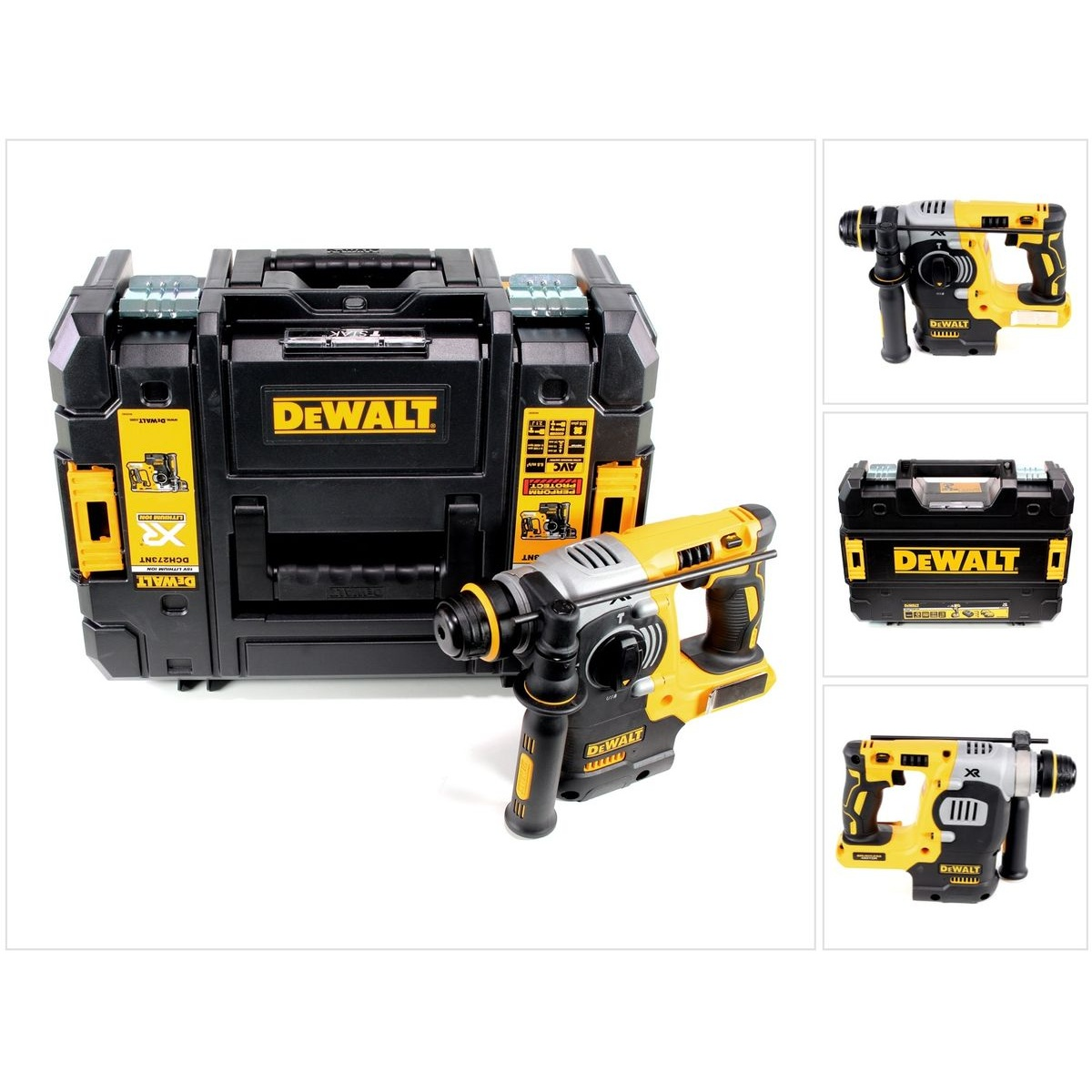 2,1J TSTAK ohne + Akku Kombihammer Kombihammer DCH273NT SDS-Plus Brushless 18V Ladegerät - Akku, ohne DEWALT