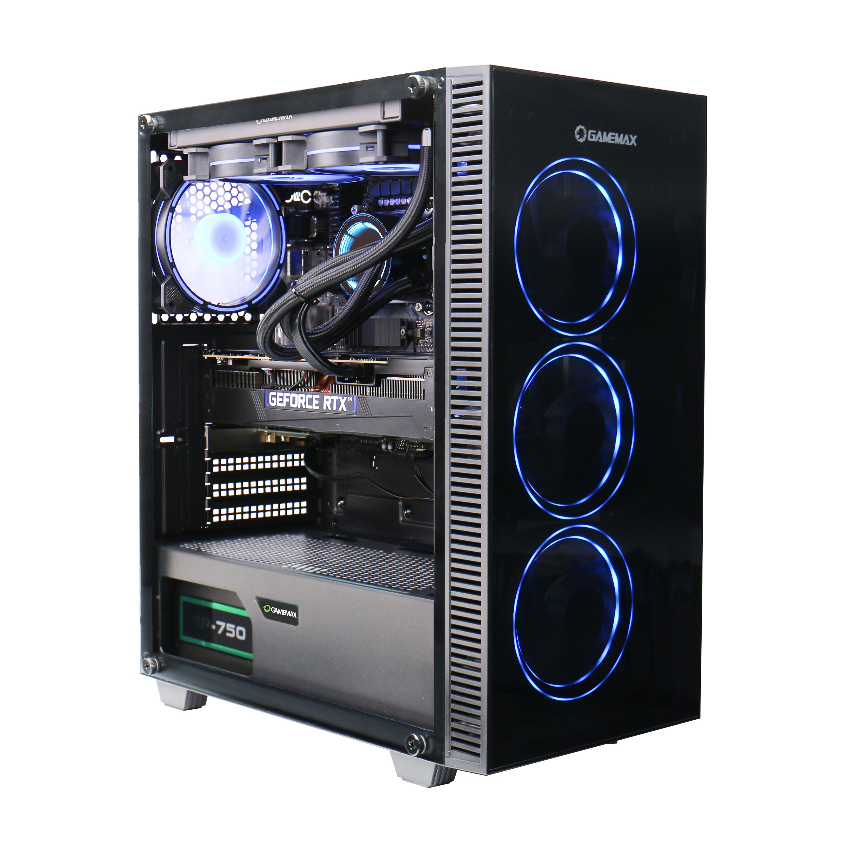 GAMEMAX Draco XD 6988, Gaming-PC 12 i7 11 16 Microsoft NVIDIA Windows RTX™ TB mit SSD, GB Home 4070, GB GeForce RAM, Intel® Prozessor, (64 1 Bit), Core™