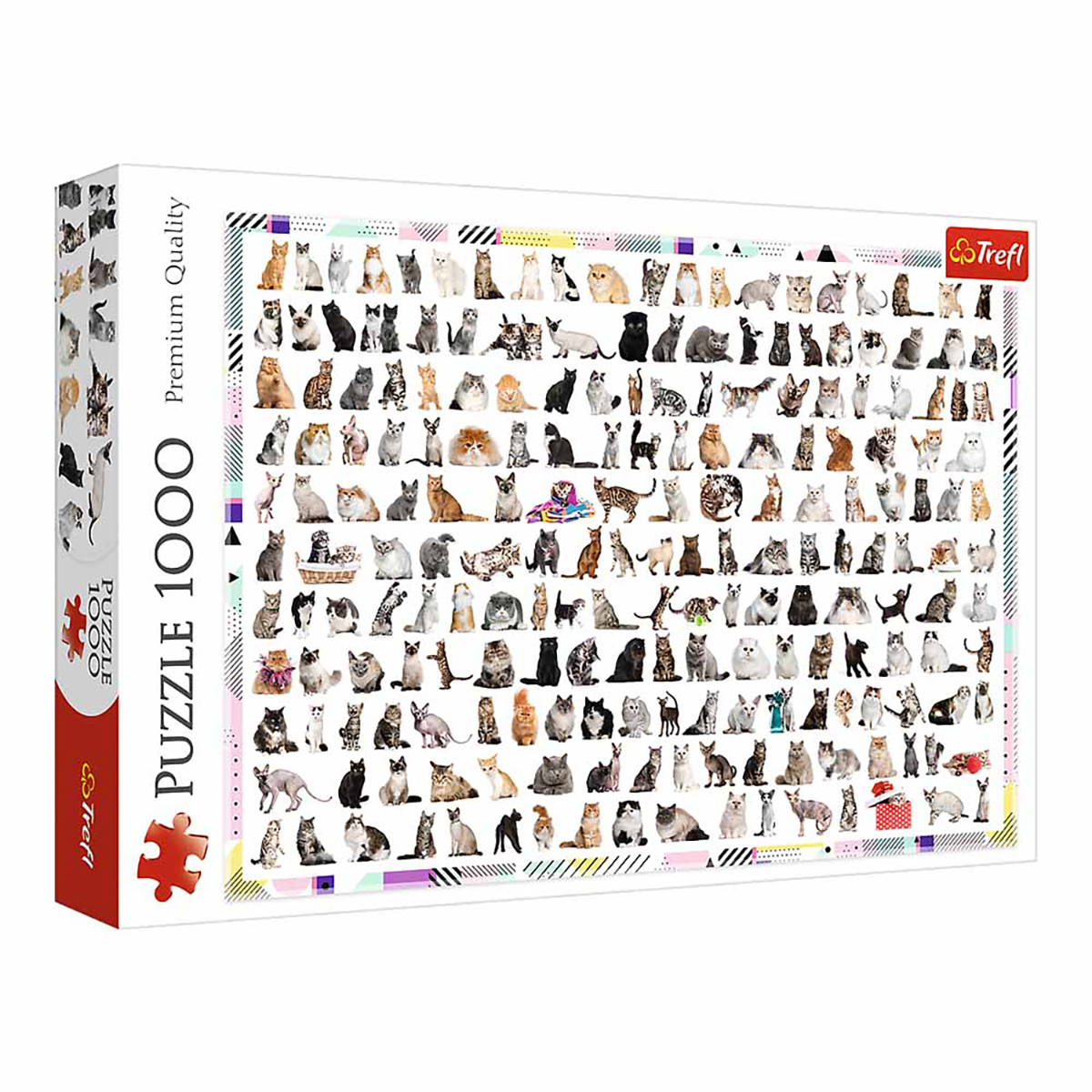 Puzzle TREFL Katzen 207