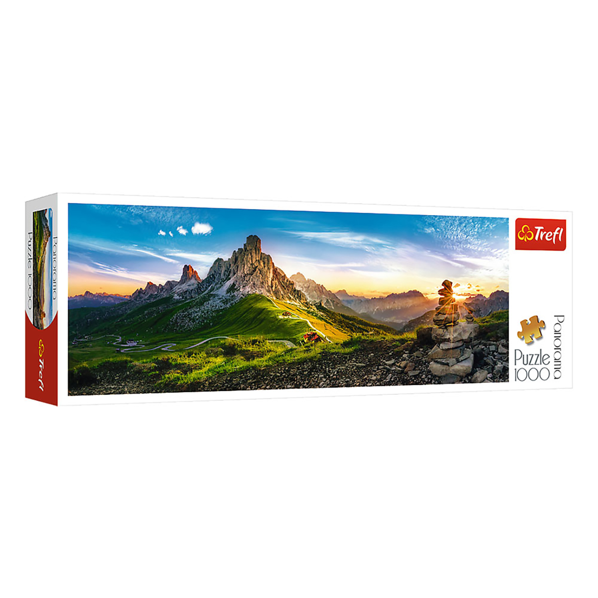 TREFL Dolomiten Puzzle Giau-Pass,