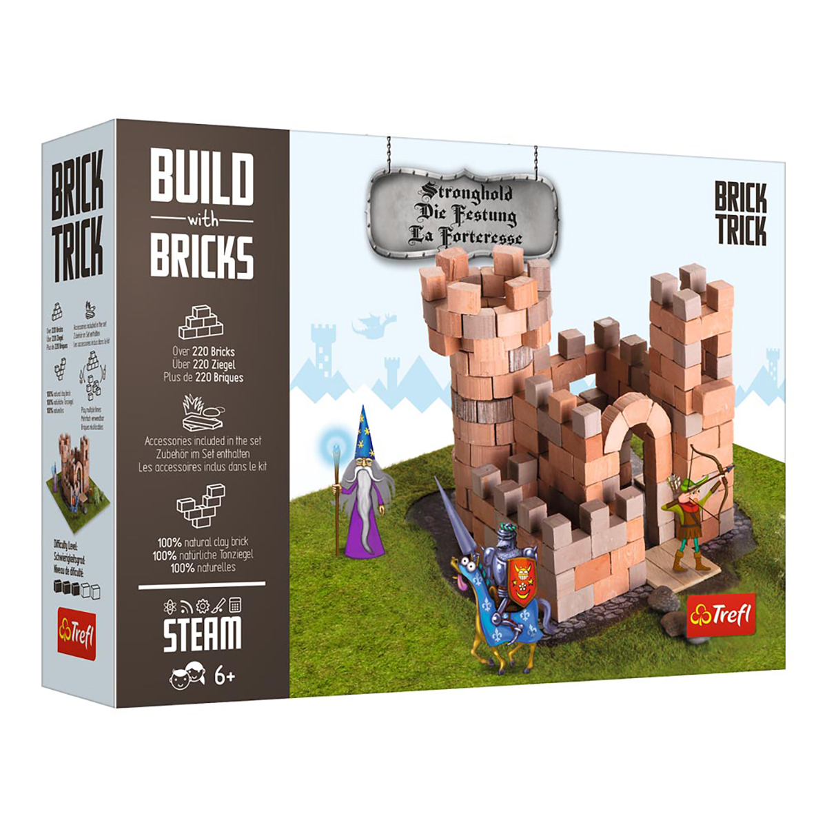 TREFL Brick Trick - Festung Bausatz
