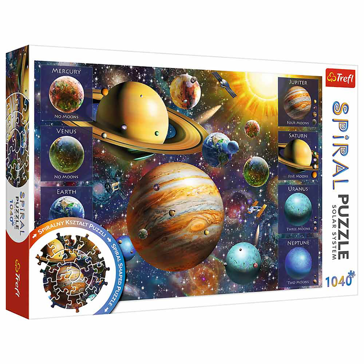 TREFL Spiralpuzzle Solar System Puzzle