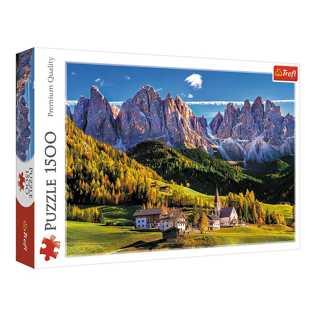 Puzzle 1500 Puzzle - Italien Dolomiten, TREFL