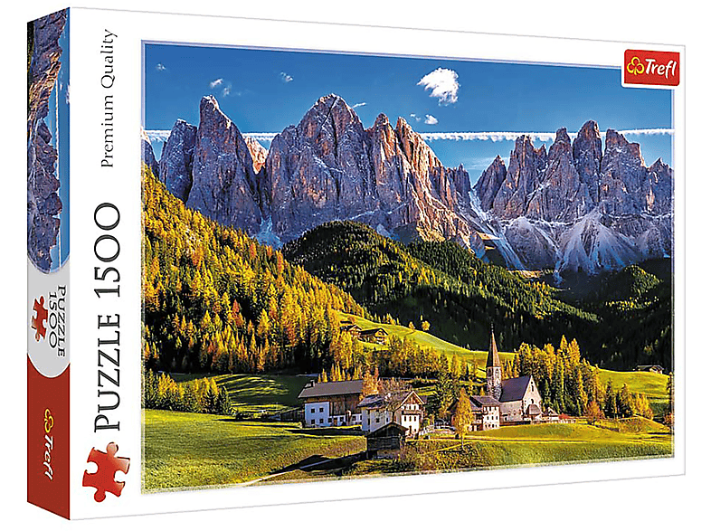 TREFL Puzzle 1500 - Italien Puzzle Dolomiten