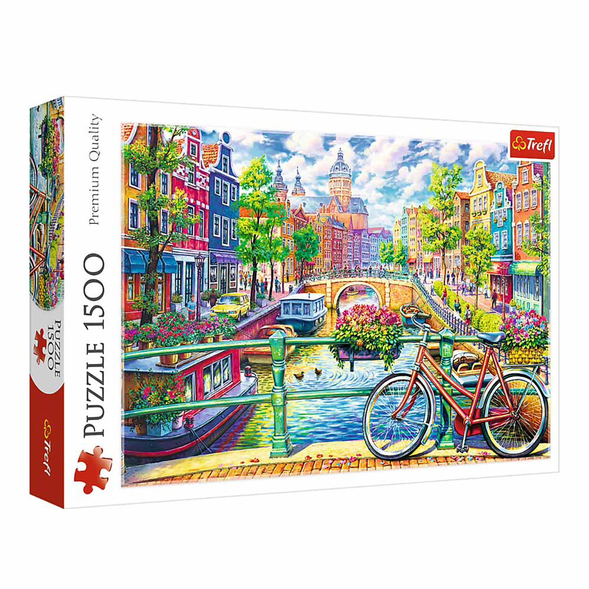 TREFL Premium Puzzle 1500 Amsterdams G - Puzzle Teile