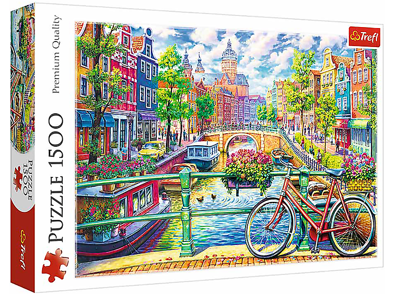 TREFL Premium Puzzle 1500 Amsterdams G - Puzzle Teile