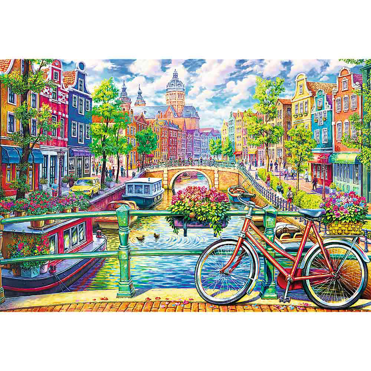 TREFL Premium Puzzle 1500 - Puzzle Teile G Amsterdams