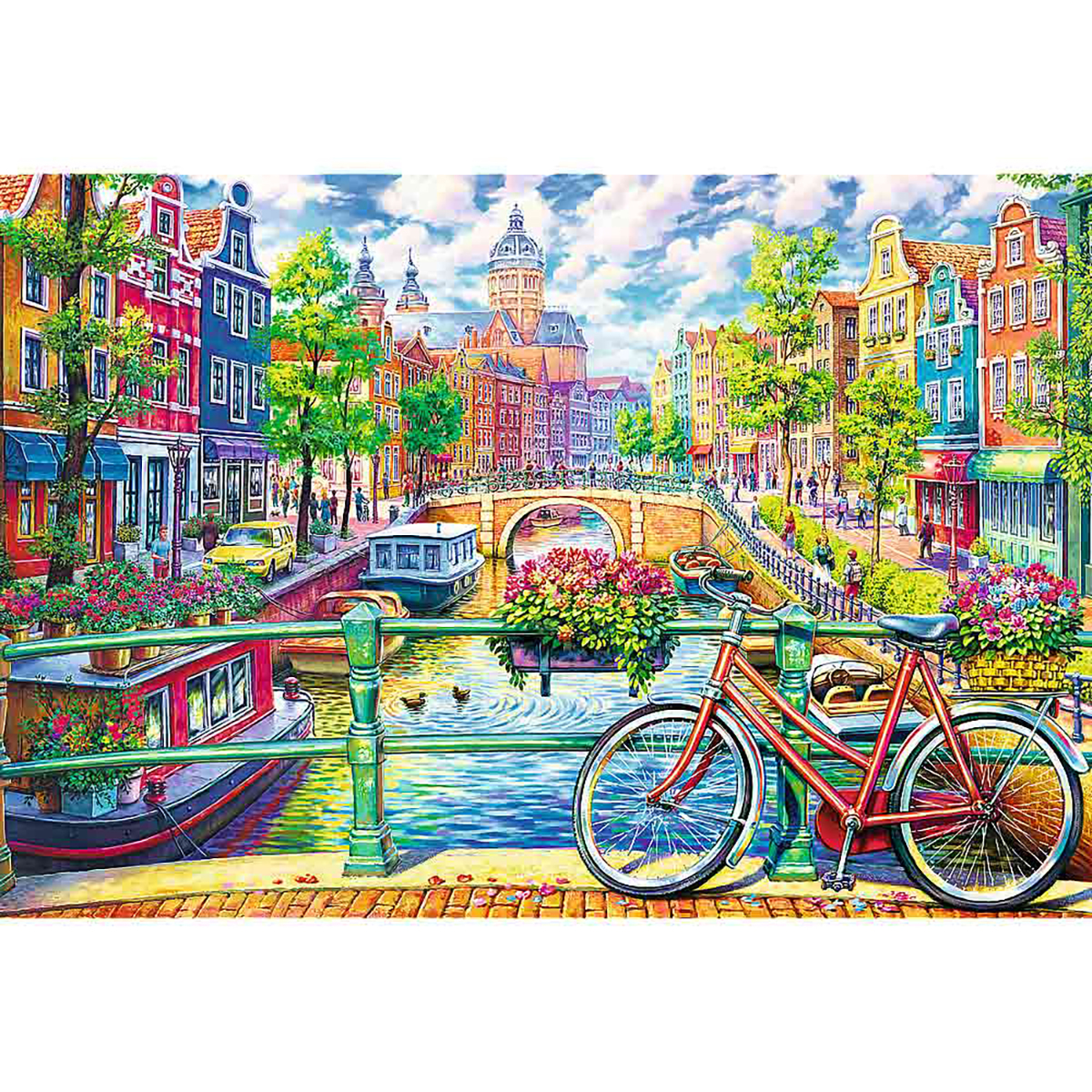 TREFL Premium Puzzle 1500 Amsterdams G - Puzzle Teile