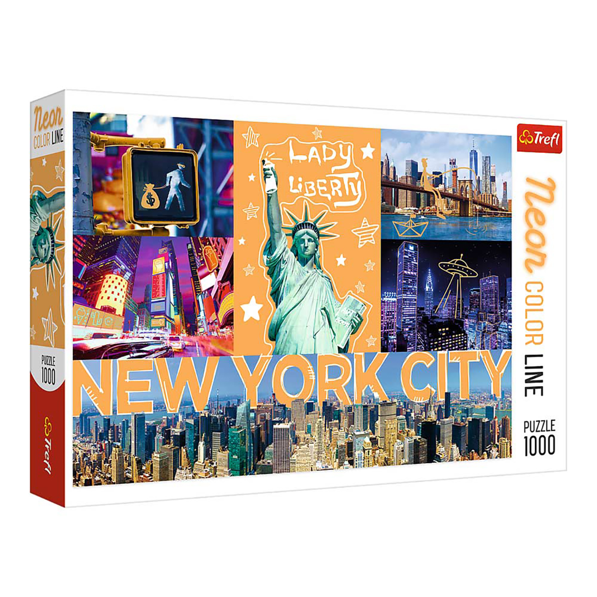 TREFL York New Neon City Puzzle