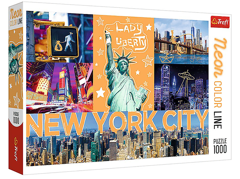 TREFL Neon City New York Puzzle