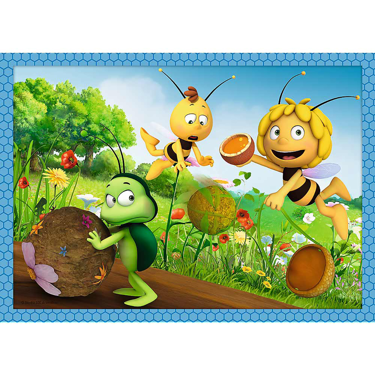 TREFL von Puzzle Die Biene Abenteuer Maja