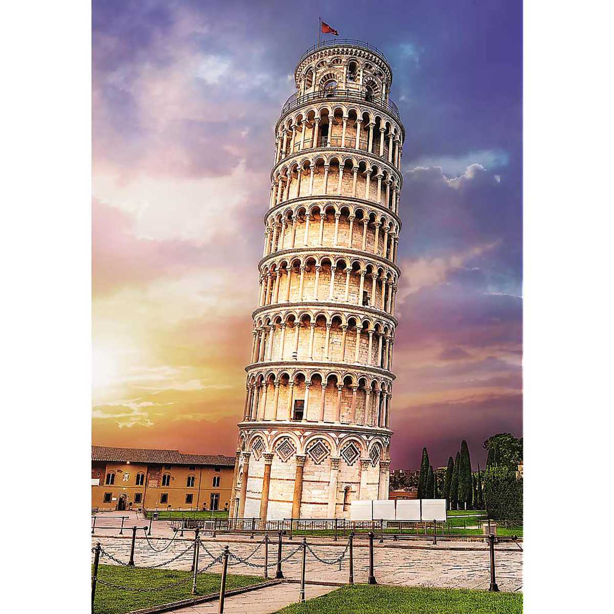 Pisa Puzzle von Schiefer TREFL Turm