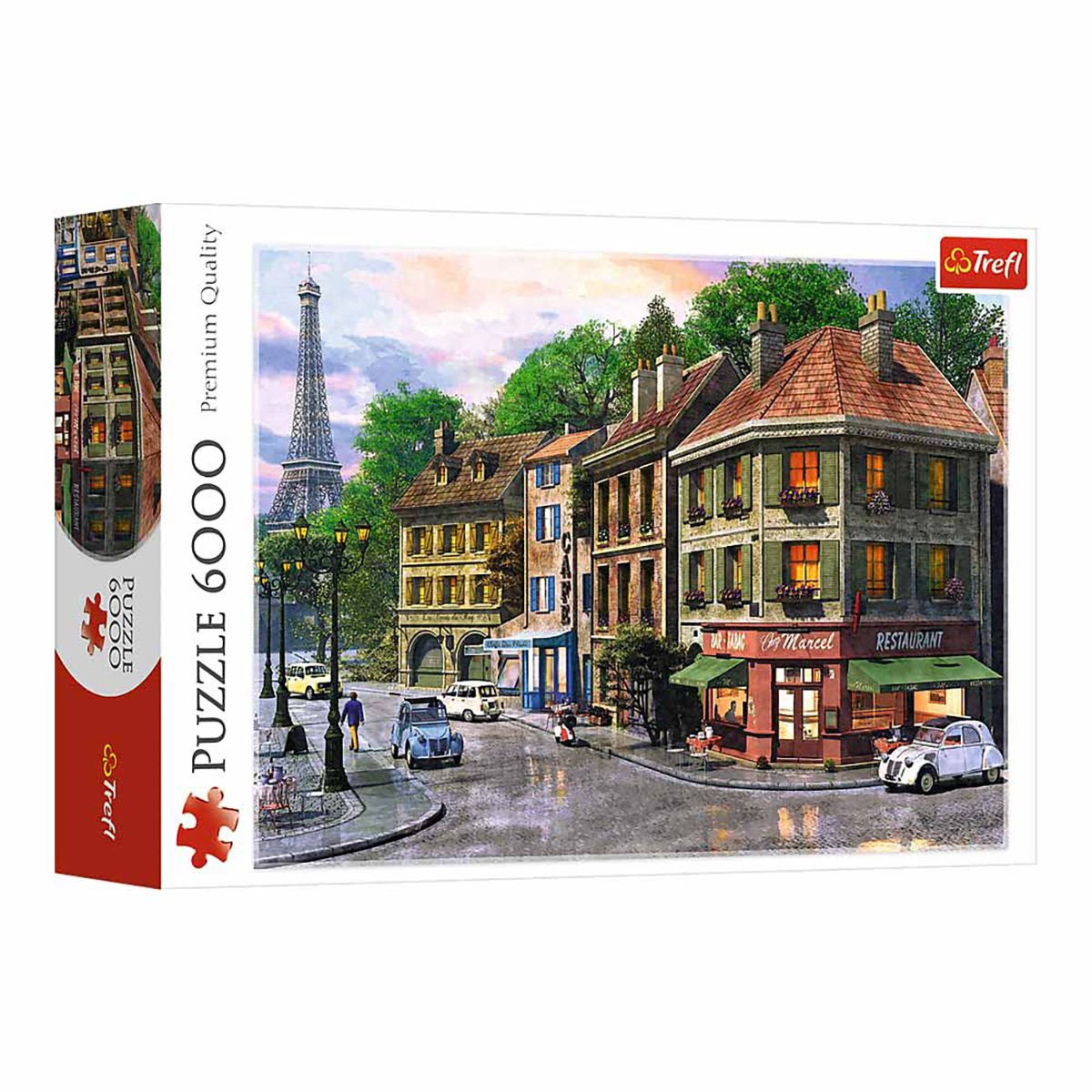 TREFL - Teile 6000 6500 Puzzle 1 in StraÃŸe Paris - Puzzle