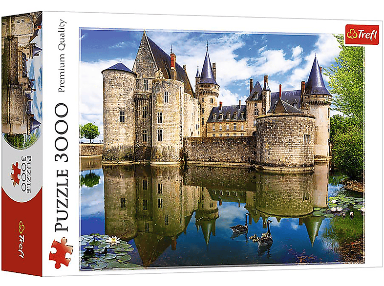 Frankreich Sully-sur-Loire, Puzzle von TREFL Schloss