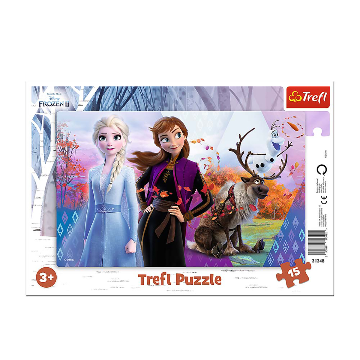 TREFL Frozen - Anna and Elsa Welt Puzzle magische