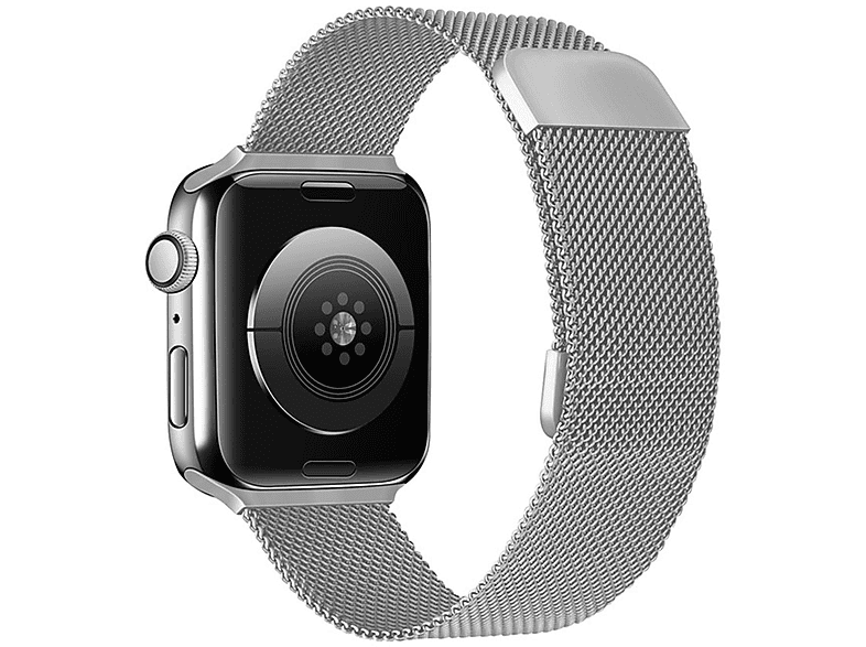 / SMÅLYG 44, Silver Watch 42, Super Apple Nova & Ersatzarmband, 1-8 Apple, 45, SE, Series silver