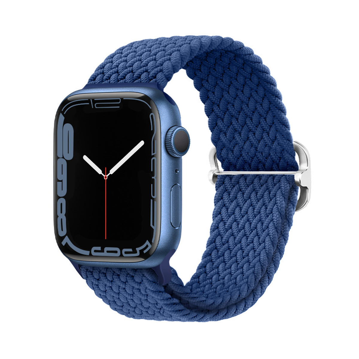 SMÅLYG Marine Blue 45, & Ersatzarmband, Apple, 44, 42, SE, blau 1-8 Apple / Series Watch