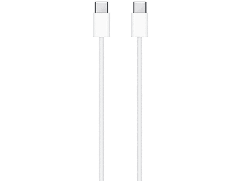 FIRELIA USB Typ C Ladekabel Für iPhone 15 PRO MAX 2m Datenkabel iPad MacBook Air Pro, Handy-Ladekabel, Weiß