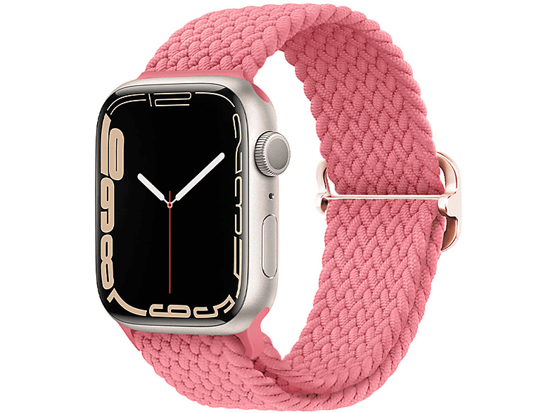 SMÅLYG Doll\'s Pink / 42, 44, 45, Ersatzarmband, Apple, Apple Watch Series 1-8 & SE, pink