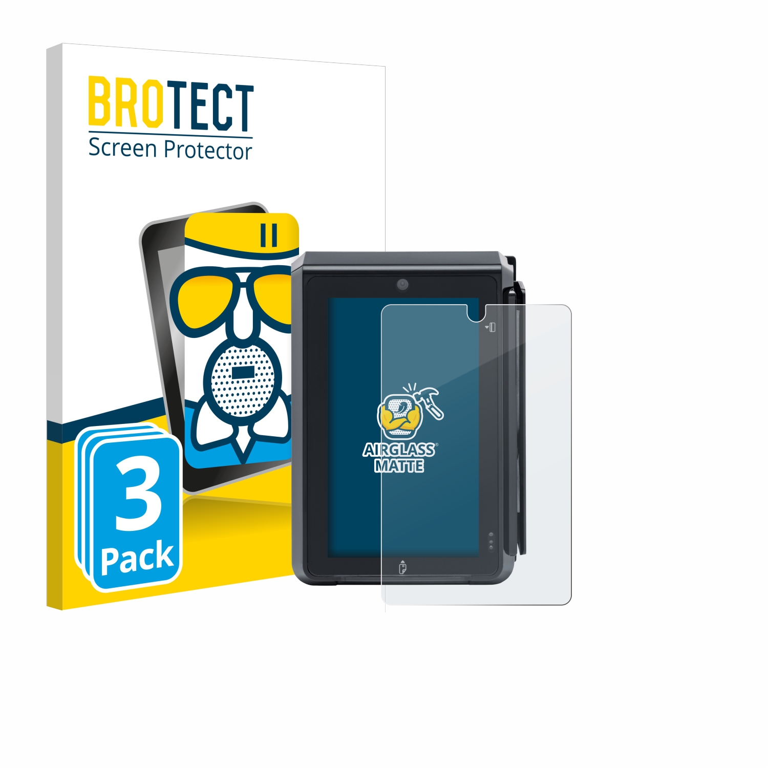 IM30) Schutzfolie(für matte 3x Pax Airglass BROTECT