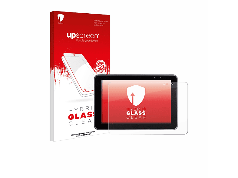 UPSCREEN klare Wortmann Pad Industry Terra 1085) Schutzfolie(für