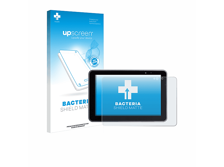 UPSCREEN antibakteriell entspiegelt matte Schutzfolie(für Industry Pad Wortmann Terra 1085)