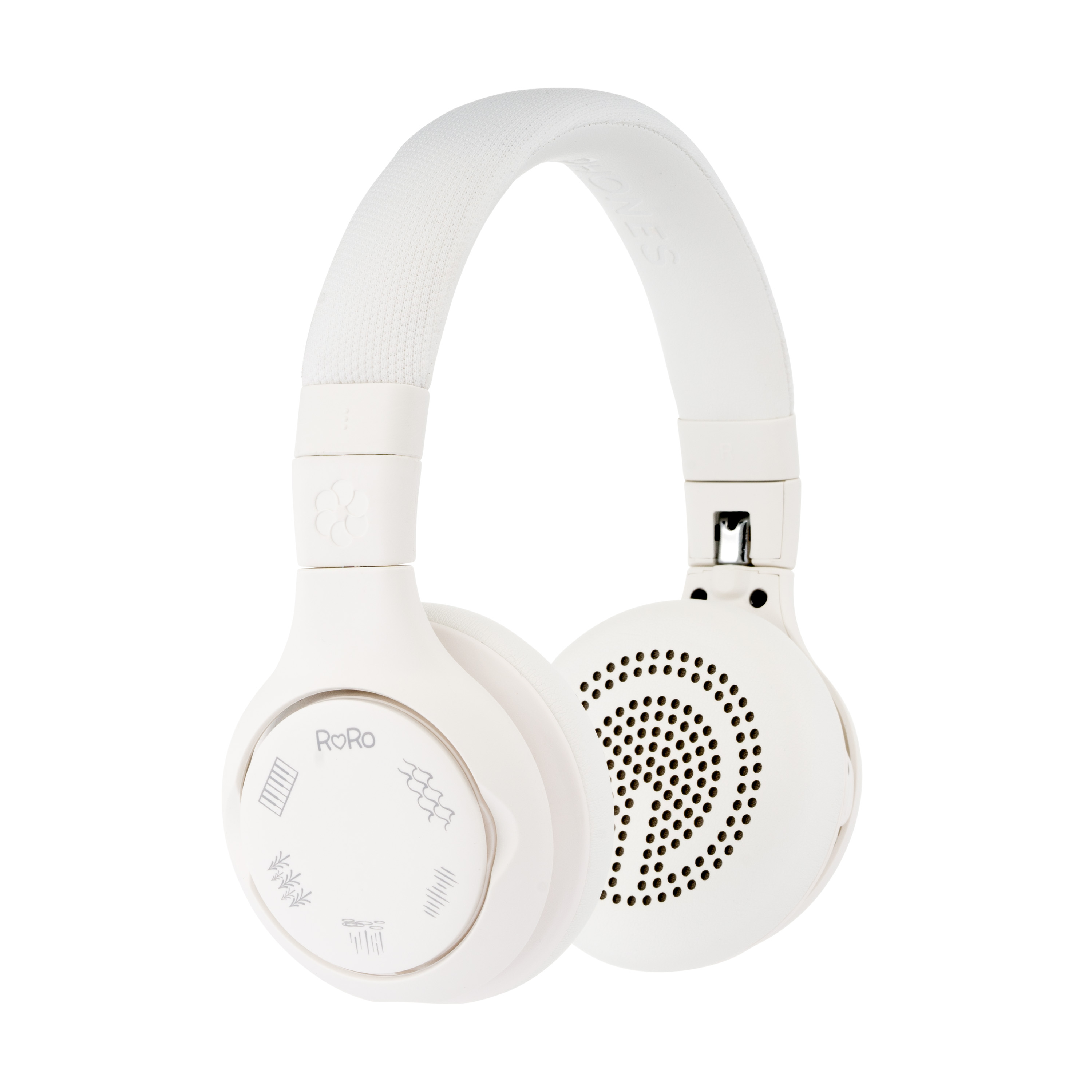 On-ear Bluetooth ONANOFF Bluetooth-Kopfhörer Weiß Storytelling-Kopfhörer, Schneewittchen, StoryPhones
