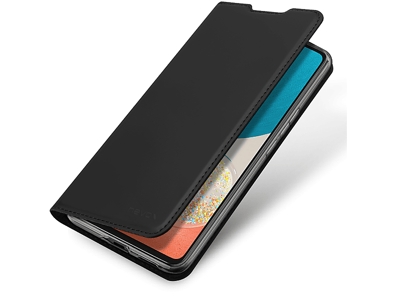 NEVOX Vario Series Booktasche Galaxy Schwarz Samsung, Enterprise 5G A53 Bookcover, schwarz, 5G Edition, Galaxy A53 | A53 5G Galaxy