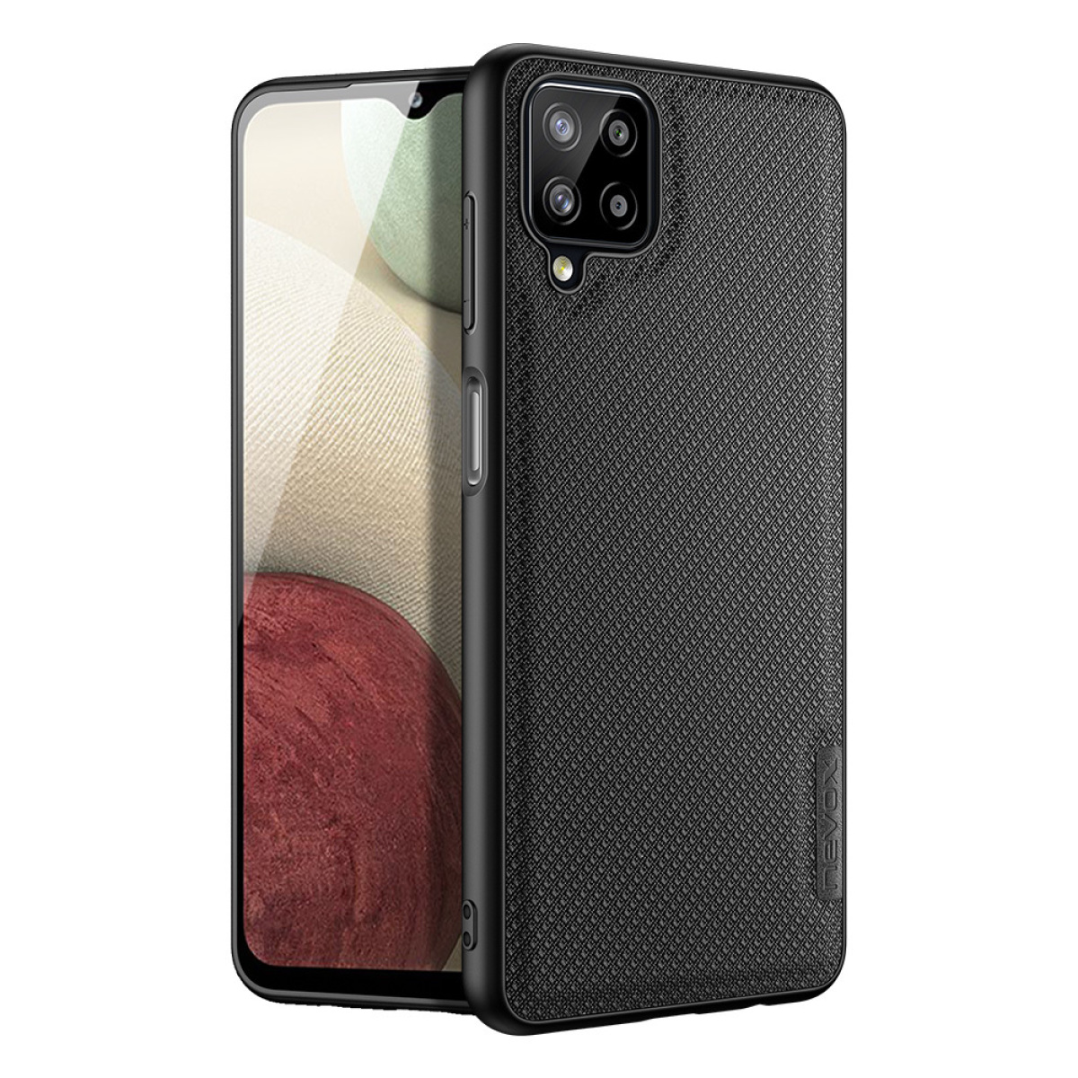 StyleShell NEVOX schwarz, Galaxy Full Samsung, 5G, Galaxy A22 A22 Cover, 5G Nylo Schwarz