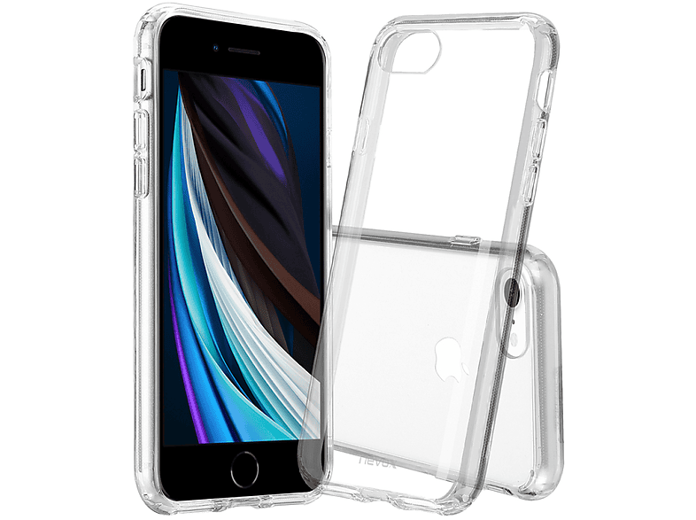 NEVOX StyleShell ShockFlex 7 iPhone Full | Cover, SE (2022)/SE (2020)/8/7 8 | 2022, iPhone iPhone transparent, Transparent | iPhone SE iPhone Apple, 2020 SE
