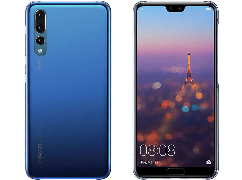 HUAWEI Protective Cover P20 Pro blue, Full Cover, Universal, Universal, Blue, Translucent