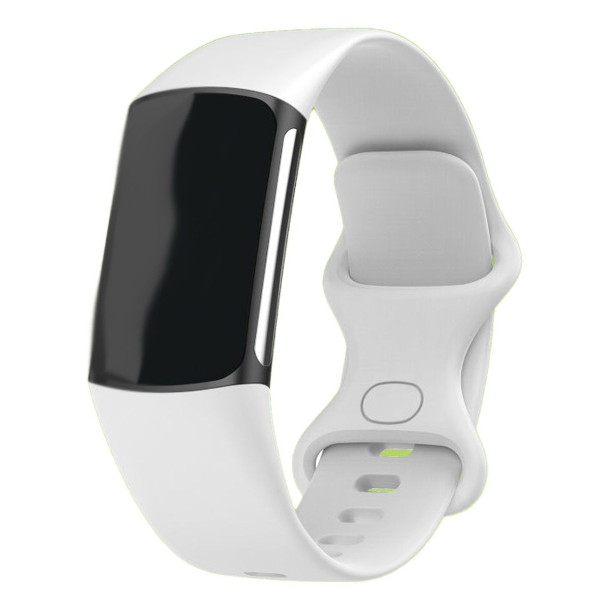 5, Größe / / Design Kunststoff S, für Frauen Weiß 6 Fitbit, Ersatzarmband, Charge Band Silikon Sport WIGENTO