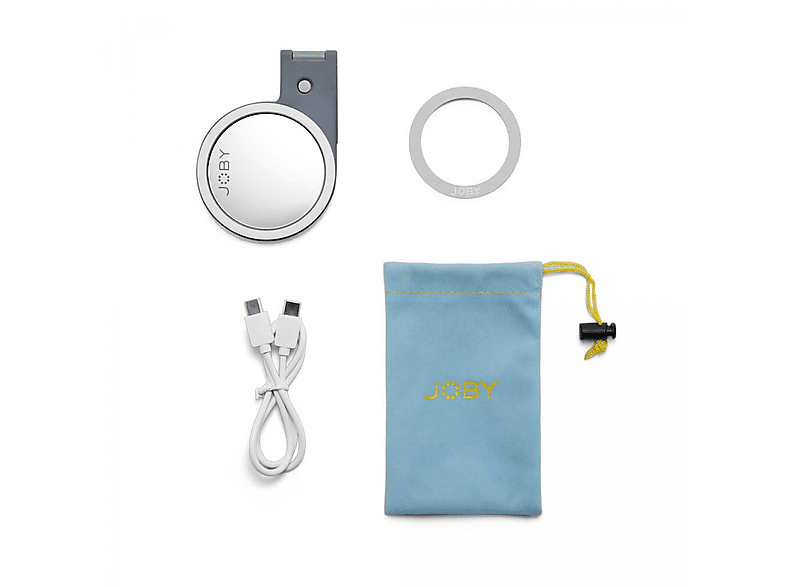 JOBY Ringlicht MagSafe Beamo Grau Ringlicht, Silber