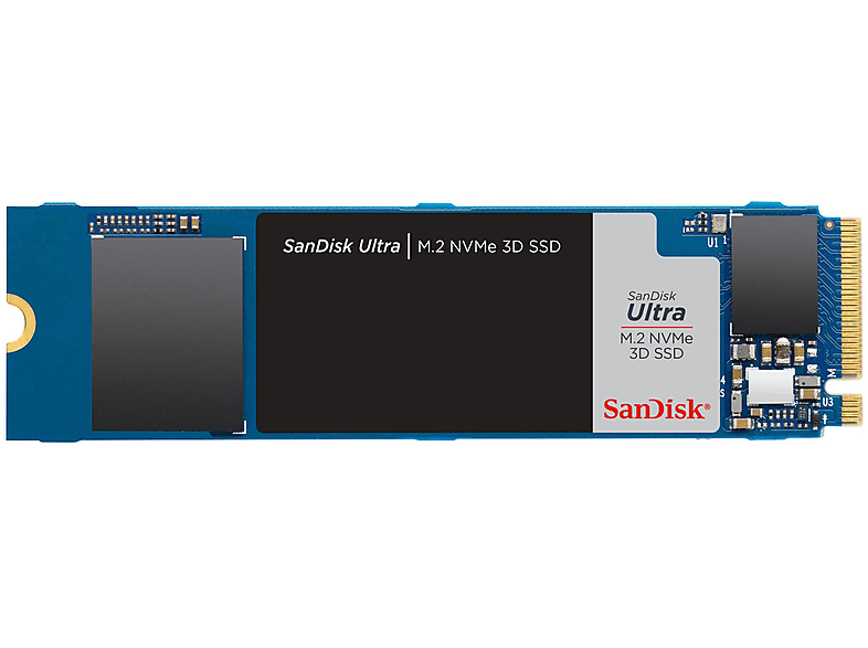 SANDISK SDSSDH3N-500G-G26 ULTRA 3D NVME 500GB, 500 GB, Interner Speicher, intern