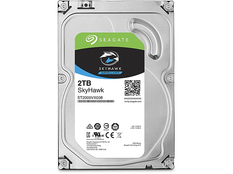 Disco duro interno 2 TB - SEAGATE ST2000VX008