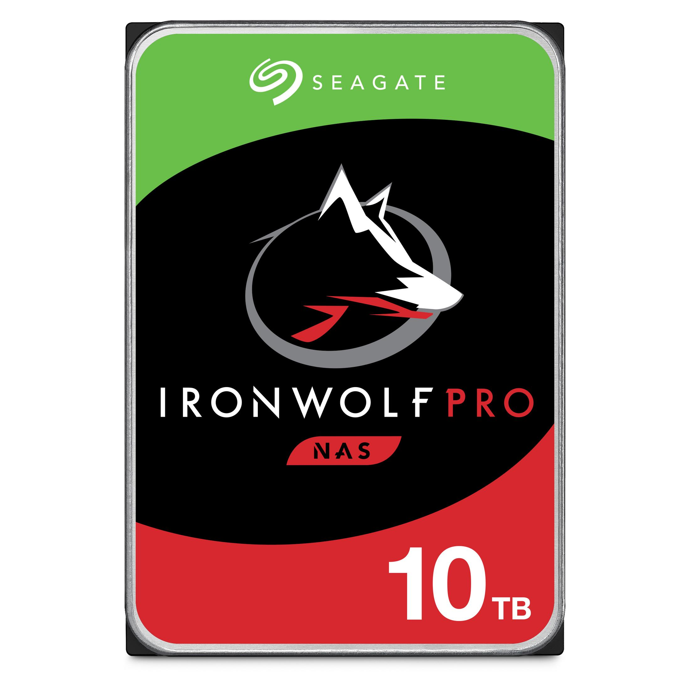 IRONWOLF Zoll, PRO 10 TB, intern 10TB, 3,5 HDD, SEAGATE