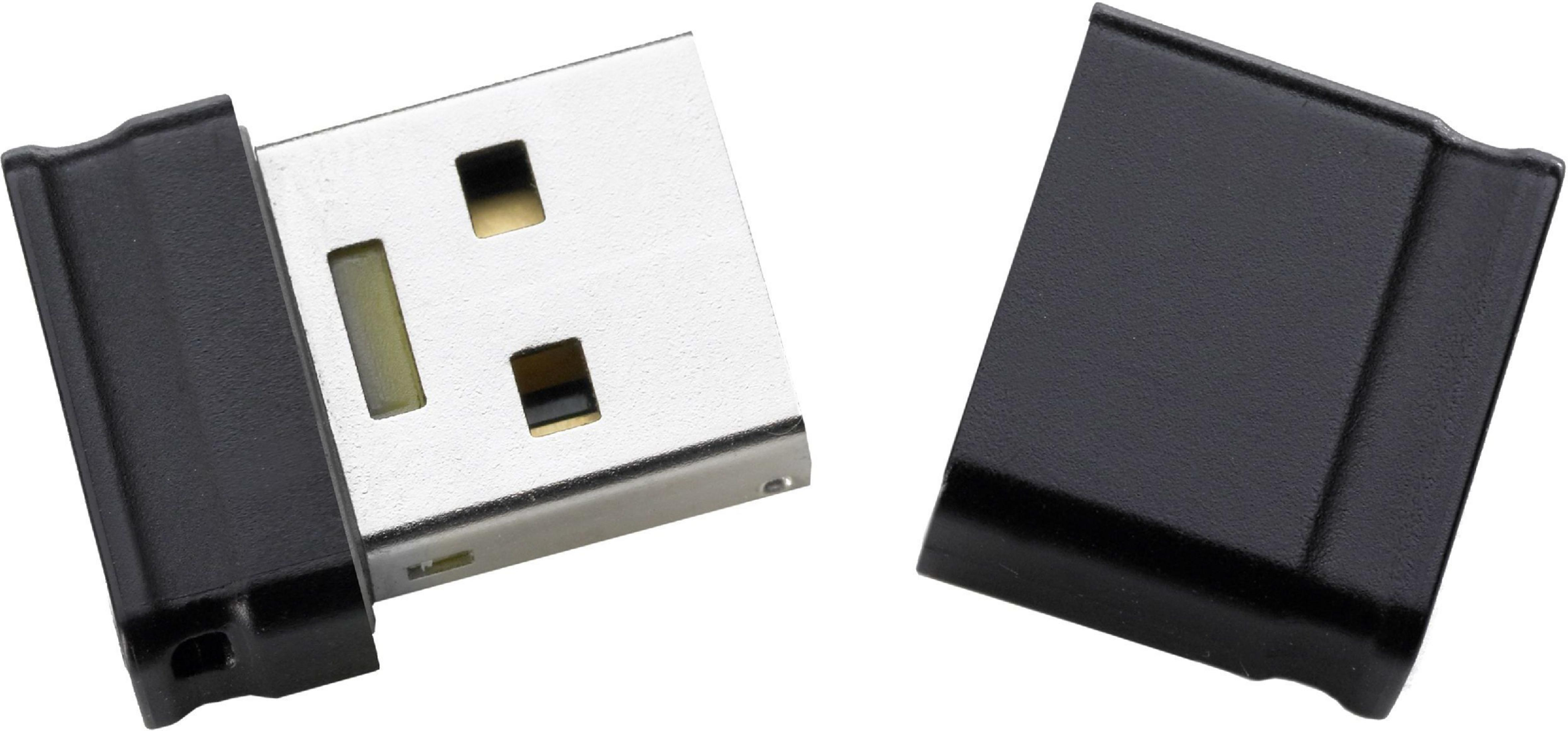 INTENSO 3500450 4GB MICRO-LINE USB-Stick GB) 4 (Schwarz