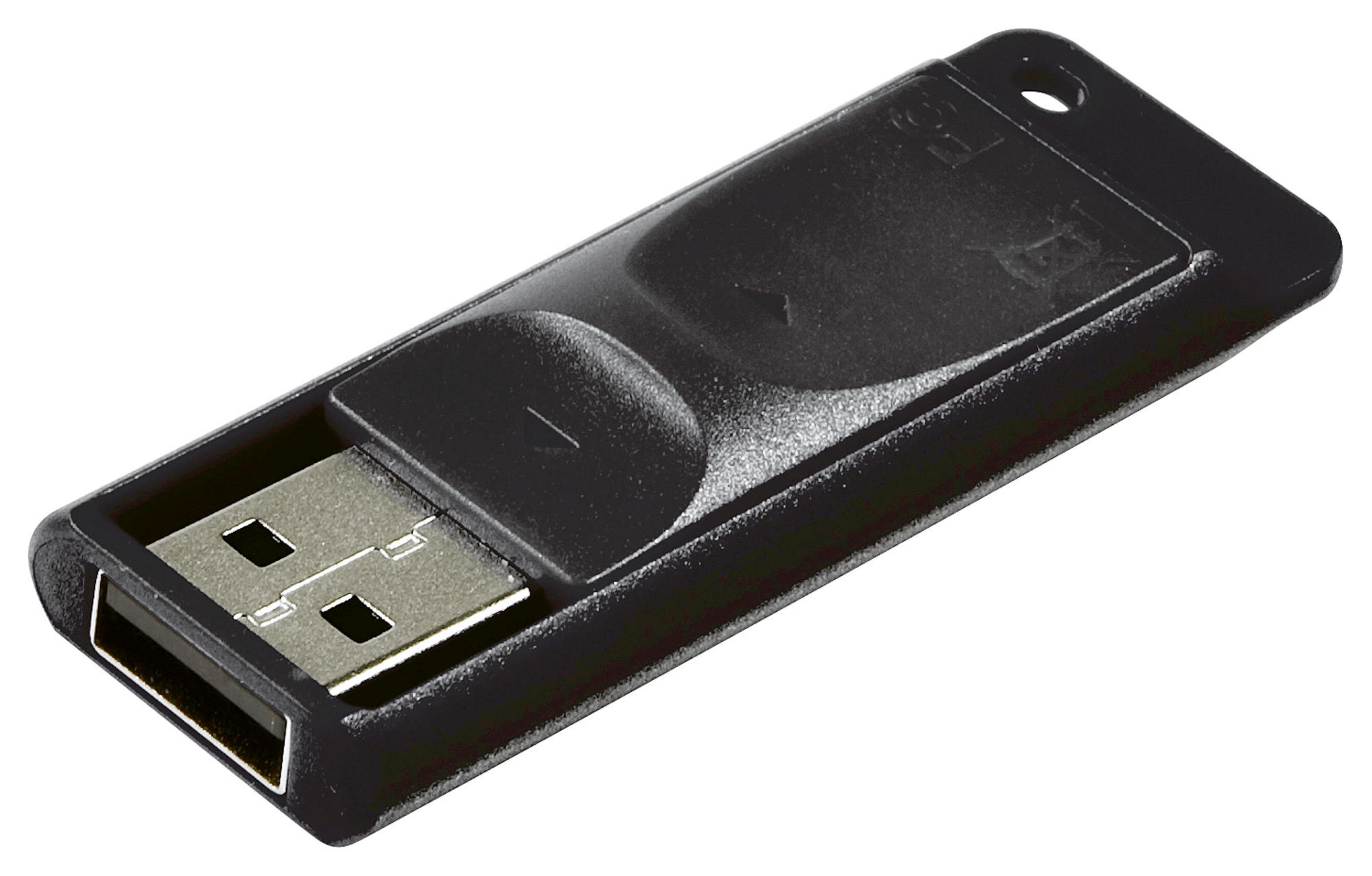 VERBATIM 98696 STORE GB) (Schwarz, USB-Stick 16 16GB N´GO SCHWARZ