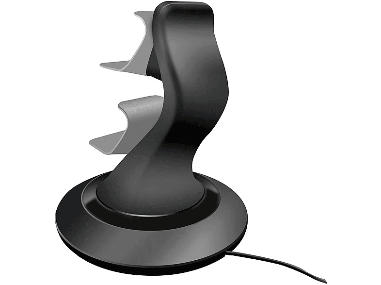 SPEEDLINK SL 4511 BK TWINDOCK CHARGING SYST BLACK, Ladestation für PS4 Gamepad, Schwarz