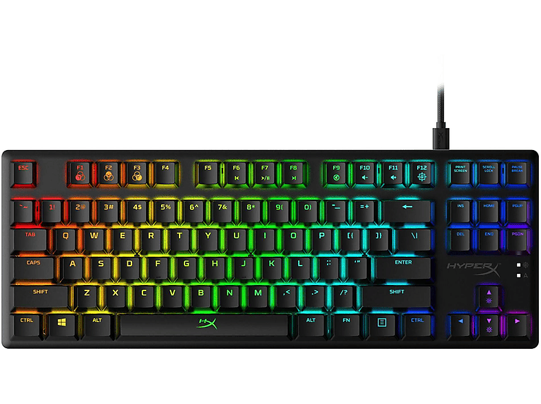 HYPERX HX-KB7RDX-US ALLOY ORIGINS CORE TENKEYLESS, Gaming Tastatur