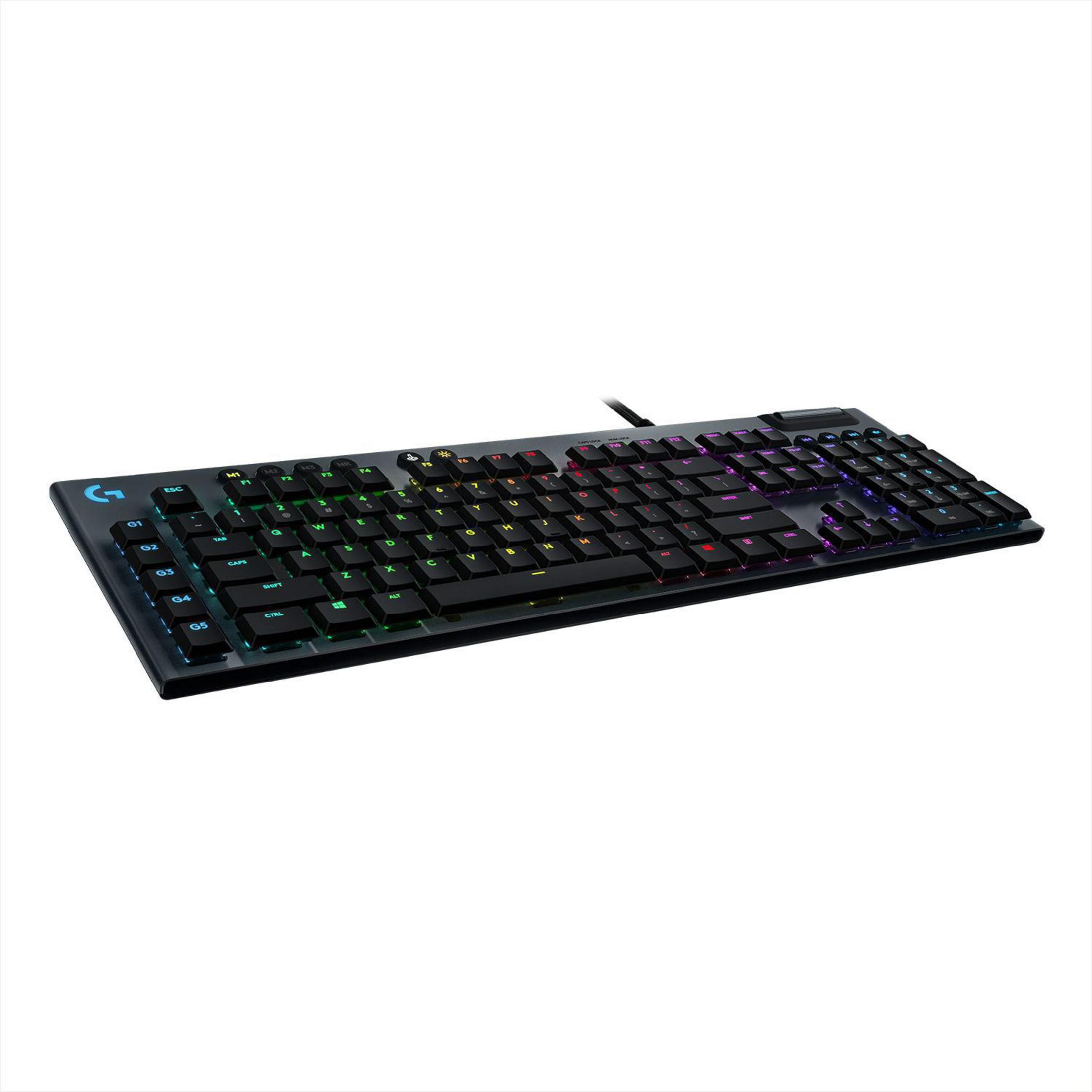 920-009088 Tastatur, CLICKY, RGB G815 Gaming Sonstiges Mechanisch, LIGHTSYNC LOGITECH