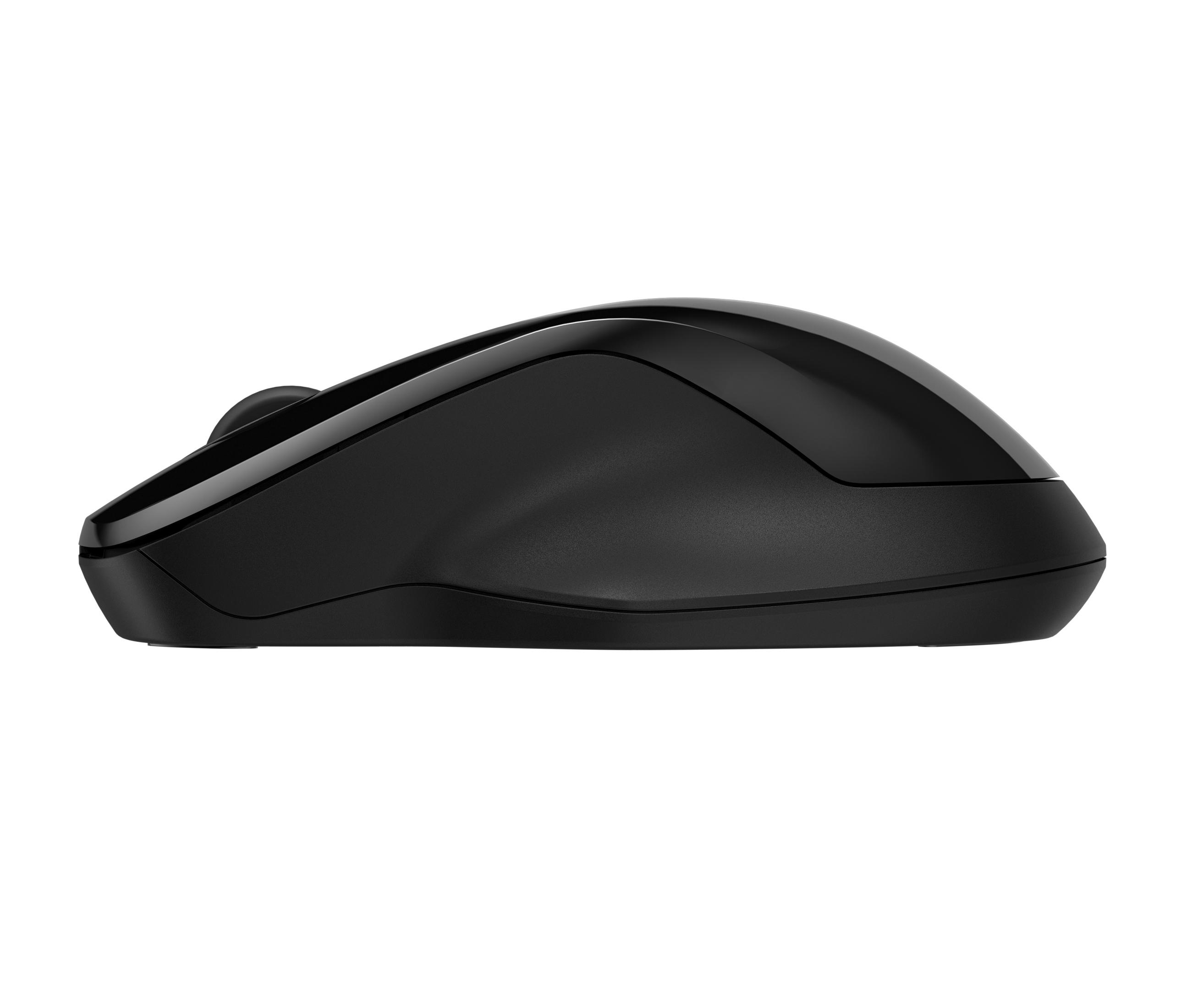 HP 6V2J7AA#ABB 250 DUAL MODE MOUSE (P) Schwarz Maus, WIRELESS