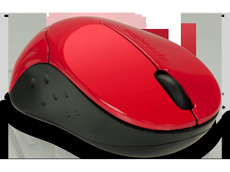 SPEEDLINK SL-630012-RD RED Maus, MOUSE BEENIE Rot MOBILE kabellose RF USB