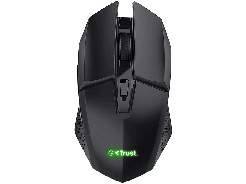 WIRELESS FELOX Maus, Booster Black Gaming BLACK GXT110 MOUSE 25037 TRUST