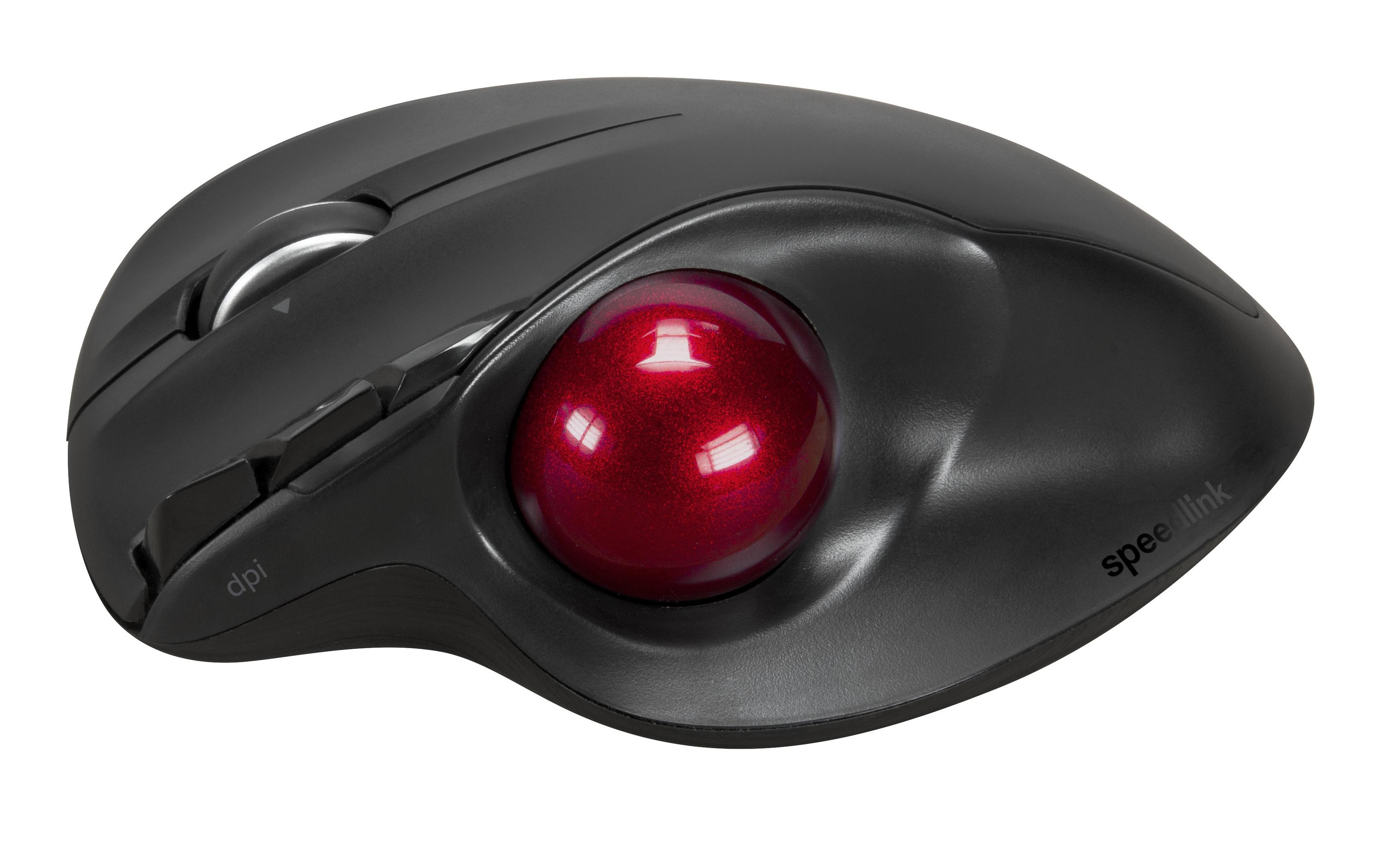 SPEEDLINK SL-630001-BK-02 TRACKBALL Schwarz APTICO Maus, WRLS BLACK