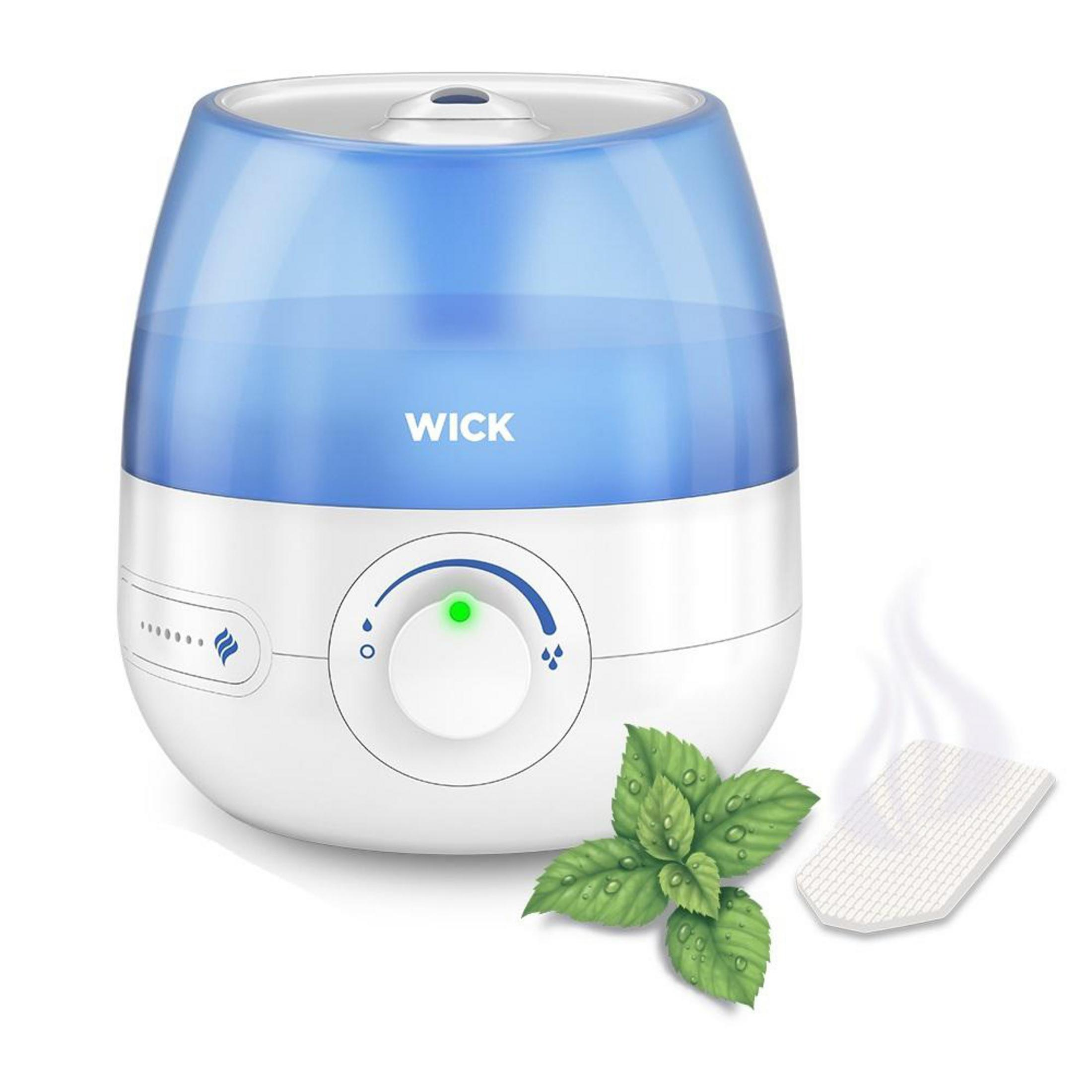 WICK WICK® 15 Watt, Angabe Luftbefeuchter Mini-Ultraschall-Kaltluftbefeuchte Keine Raumgröße: (21 m²)